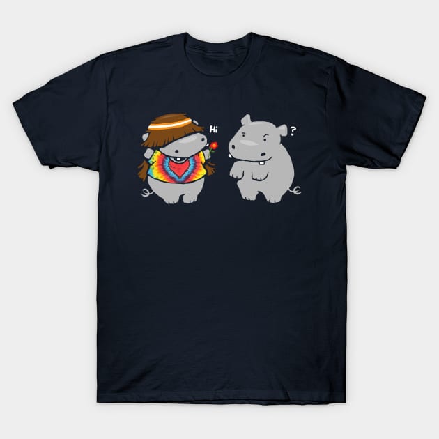 Hippypotamus T-Shirt by StevenToang